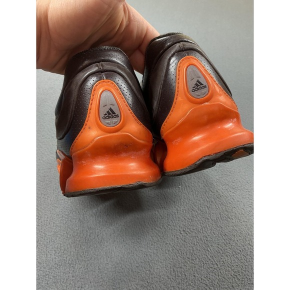 Adidas Running Shoes Mens Size 12 Brown Orange Leather Sneakers‎ 116355 main image 5